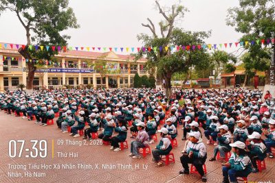 TRƯỜNG TIỂU HỌC NHÂN THỊNH: RỘN RÀNG LỄ SƠ KẾT HỌC KỲ I VÀ ẤM ÁP CHƯƠNG TRÌNH “XUÂN YÊU THƯƠNG – TẾT SẺ CHIA” NĂM 2026