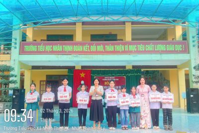 Trường Tiểu học Nhân Thịnh tổ chức “Hội thi giới thiệu cuốn sách em yêu” năm học 2025 – 2026.